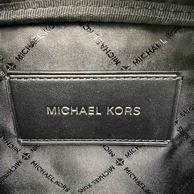 【中古品】【メンズ/レディース】 Michael Kors マイケルコース LEATHER BODY BAG 37T4LCOY1L レザー ボディバッグ カバン 鞄 188-251207-as-01-izu カラー：ブラック 万代Net店