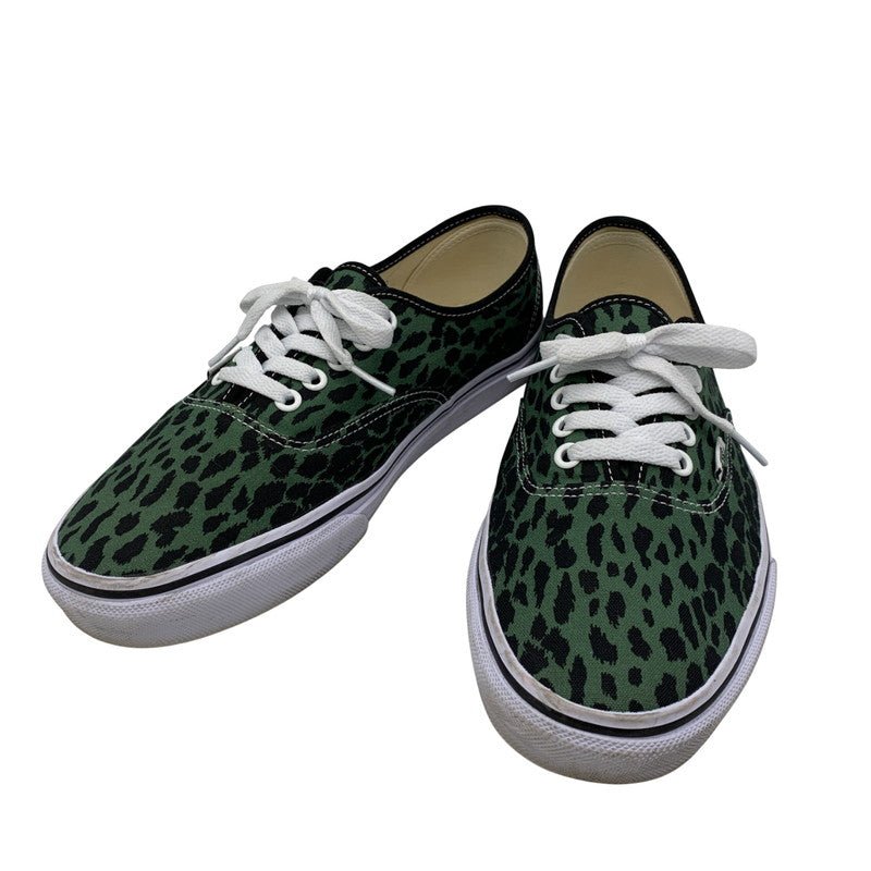 【中古品】【メンズ】 VANS × WACKO MARIA バンズ×ワコマリア 667569-0003 23AW V44 AUTHENTIC LOWCUT SNEAKER オーセンティック ローカット スニーカー シューズ 靴 162-251123-cs-04-izu サイズ：27cm カラー：グリーン 万代Net店