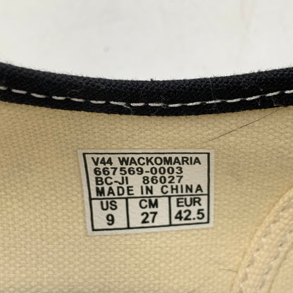 【中古品】【メンズ】 VANS × WACKO MARIA バンズ×ワコマリア 667569-0003 23AW V44 AUTHENTIC LOWCUT SNEAKER オーセンティック ローカット スニーカー シューズ 靴 162-251123-cs-04-izu サイズ：27cm カラー：グリーン 万代Net店