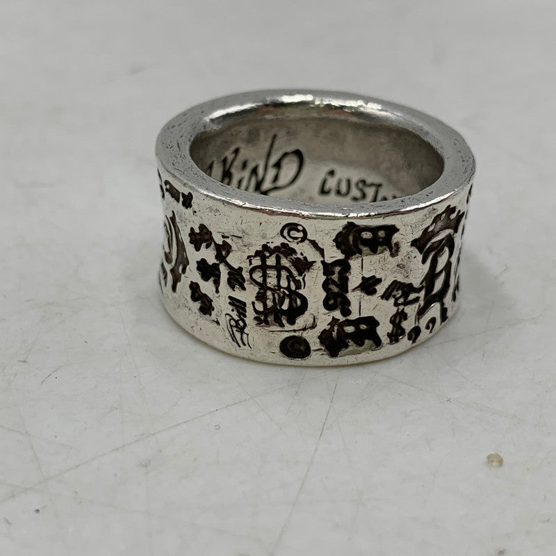 【中古品】【メンズ/レディース】 BILL WALL LEATHER ビルウォールレザー SV925 GRAFFITI STAMP RING グラフィティ スタンプ リング 指輪 アクセサリー 192-251124-ya-23-izu カラー：シルバー 万代Net店