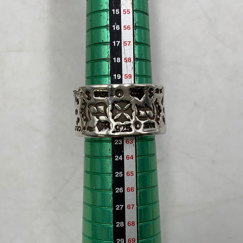 【中古品】【メンズ/レディース】 BILL WALL LEATHER ビルウォールレザー SV925 GRAFFITI STAMP RING グラフィティ スタンプ リング 指輪 アクセサリー 192-251124-ya-23-izu カラー：シルバー 万代Net店