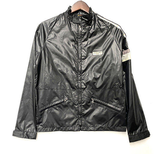 【中古品】【メンズ】 A BATHING APE CYCLES アベイシングエイプ サイクル POLYESTER JACKET ポリエステル ジャケット 三角タグ 142-251122-as-36-izu サイズ：XS カラー：ブラック 万代Net店