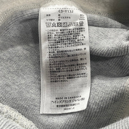 【中古品】【メンズ】 Champion チャンピオン C3-Y132 青単色タグ復刻 REVERSE WEAVE リバースウィーブ HOODED SWEATSHIRT フーデッド スウェット シャツ パーカー 148-251128-ya-13-izu サイズ：XL カラー：グレー 万代Net店