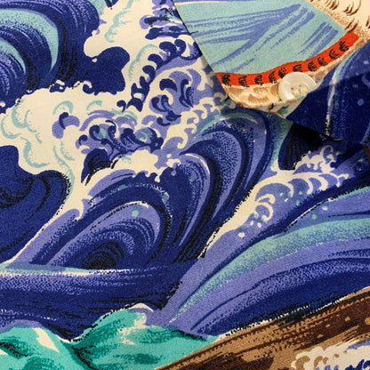 【中古品】【メンズ】 PENNEY'S ぺニーズ ALOHA SS SHIRT アロハ ショートスリーブ シャツ 日本製 半袖 トップス 146-251122-as-49-izu サイズ：18 カラー：マルチカラー 万代Net店