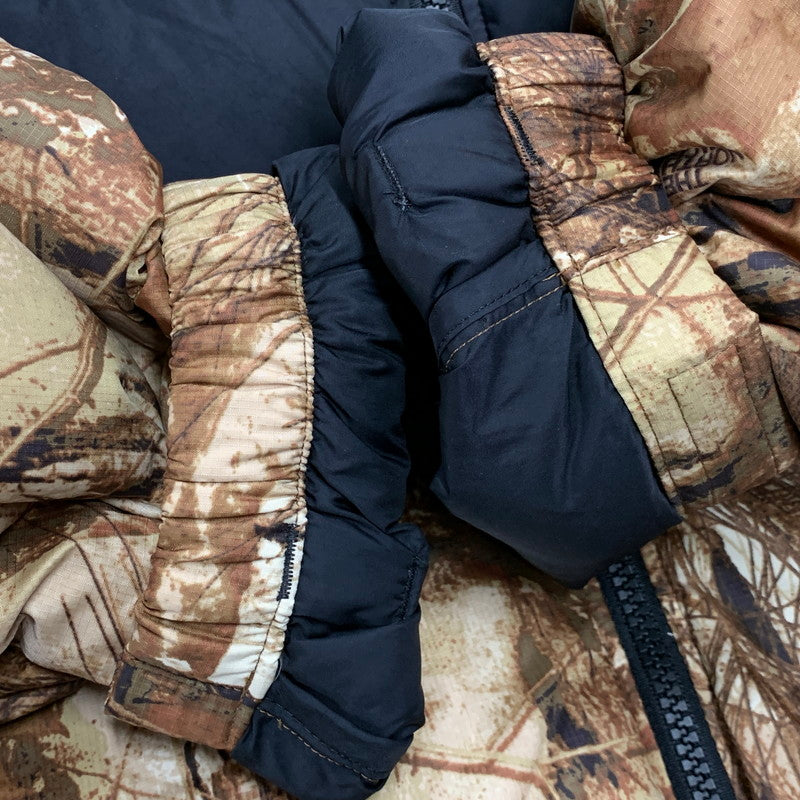 【中古美品】【メンズ】 THE NORTH FACE ザ・ノースフェイス NOVELTY NUPTSE JACKET ND92556 ノベルティーヌプシジャケット ダウン アウター 144-251122-as-50-izu サイズ：XL カラー：ブラック×ブラウン系 万代Net店