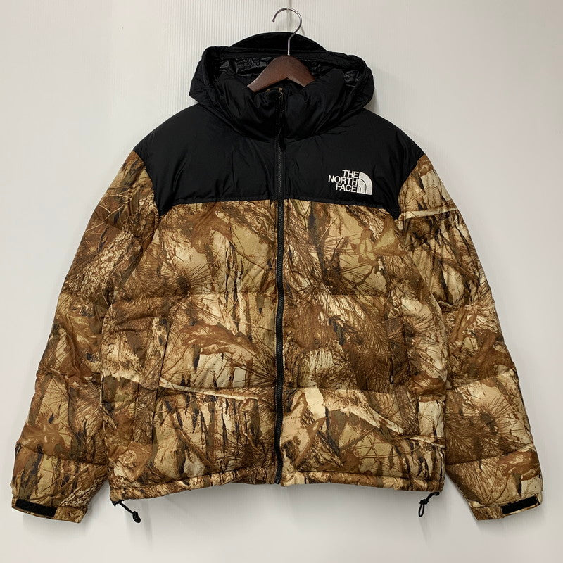 【中古美品】【メンズ】 THE NORTH FACE ザ・ノースフェイス NOVELTY NUPTSE JACKET ND92556 ノベルティーヌプシジャケット ダウン アウター 144-251122-as-50-izu サイズ：XL カラー：ブラック×ブラウン系 万代Net店