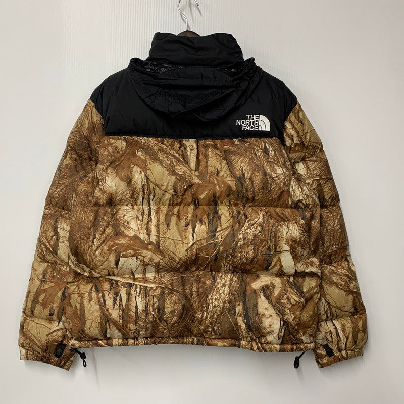 【中古美品】【メンズ】 THE NORTH FACE ザ・ノースフェイス NOVELTY NUPTSE JACKET ND92556 ノベルティーヌプシジャケット ダウン アウター 144-251122-as-50-izu サイズ：XL カラー：ブラック×ブラウン系 万代Net店