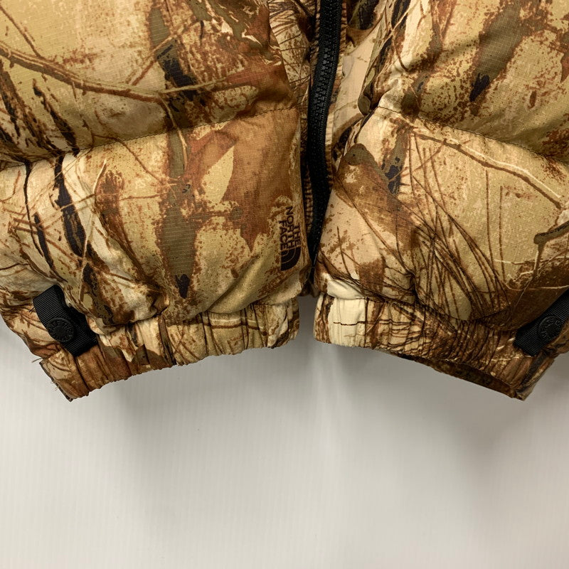 【中古美品】【メンズ】 THE NORTH FACE ザ・ノースフェイス NOVELTY NUPTSE JACKET ND92556 ノベルティーヌプシジャケット ダウン アウター 144-251122-as-50-izu サイズ：XL カラー：ブラック×ブラウン系 万代Net店