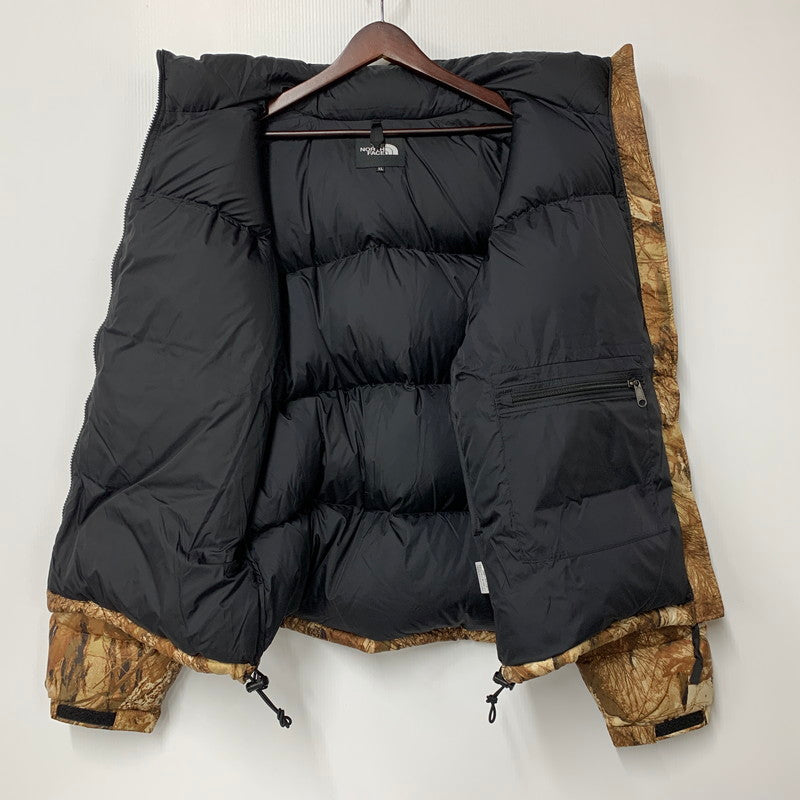 【中古美品】【メンズ】 THE NORTH FACE ザ・ノースフェイス NOVELTY NUPTSE JACKET ND92556 ノベルティーヌプシジャケット ダウン アウター 144-251122-as-50-izu サイズ：XL カラー：ブラック×ブラウン系 万代Net店