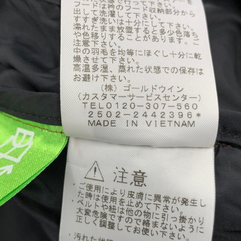 【中古美品】【メンズ】 THE NORTH FACE ザ・ノースフェイス NOVELTY NUPTSE JACKET ND92556 ノベルティーヌプシジャケット ダウン アウター 144-251122-as-50-izu サイズ：XL カラー：ブラック×ブラウン系 万代Net店