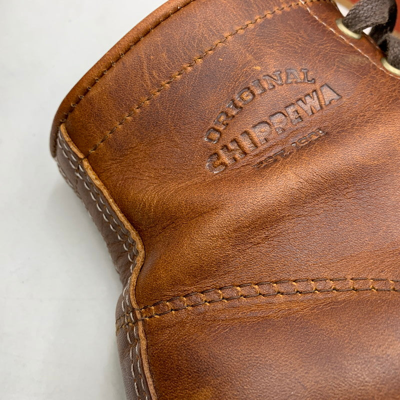 【中古品】【メンズ/レディース】 Chippewa チペワ 1901M26 6INCH UTILITY BOOTS ユーティリティー ブーツ シューズ 靴 164-251123-cs-05-izu サイズ：25.5cm カラー：ブラウン 万代Net店