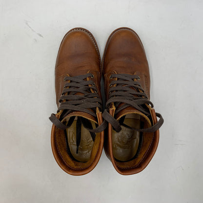 【中古品】【メンズ/レディース】 Chippewa チペワ 1901M26 6INCH UTILITY BOOTS ユーティリティー ブーツ シューズ 靴 164-251123-cs-05-izu サイズ：25.5cm カラー：ブラウン 万代Net店