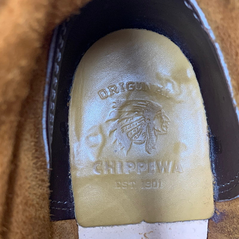 【中古品】【メンズ/レディース】 Chippewa チペワ 1901M26 6INCH UTILITY BOOTS ユーティリティー ブーツ シューズ 靴 164-251123-cs-05-izu サイズ：25.5cm カラー：ブラウン 万代Net店