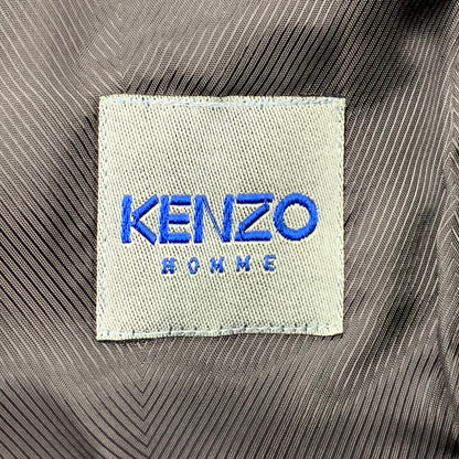 【中古品】【メンズ】 KENZO HOMME ケンゾーオム 3312-1407 90'S STRIPE COAT JACKET ストライプ コート ジャケット アウター 140-251128-cs-18-izu サイズ：4 カラー：ダークグレー 万代Net店