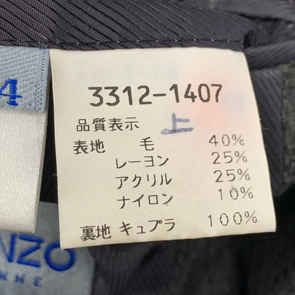 【中古品】【メンズ】 KENZO HOMME ケンゾーオム 3312-1407 90'S STRIPE COAT JACKET ストライプ コート ジャケット アウター 140-251128-cs-18-izu サイズ：4 カラー：ダークグレー 万代Net店
