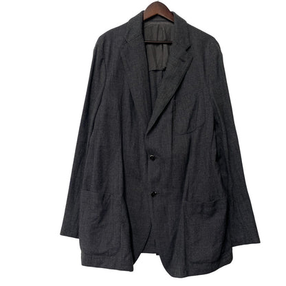 【中古品】【メンズ】 ARMANI COLLEZIONI アルマーニコレッツォーニ 2111G3 WOOL COTTON TAILORED JACKET ウール コットン テーラード ジャケット トップス 141-251128-ya-16-izu サイズ：54 カラー：グレー 万代Net店