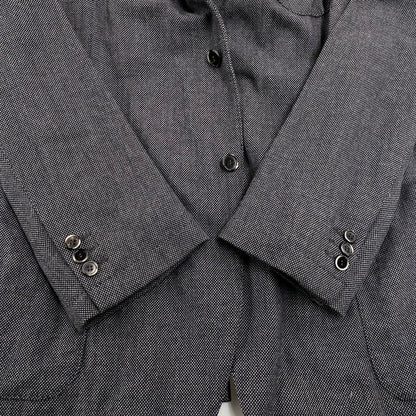 【中古品】【メンズ】 ARMANI COLLEZIONI アルマーニコレッツォーニ 2111G3 WOOL COTTON TAILORED JACKET ウール コットン テーラード ジャケット トップス 141-251128-ya-16-izu サイズ：54 カラー：グレー 万代Net店