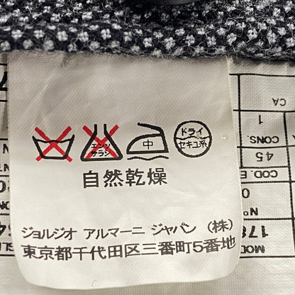 【中古品】【メンズ】 ARMANI COLLEZIONI アルマーニコレッツォーニ 2111G3 WOOL COTTON TAILORED JACKET ウール コットン テーラード ジャケット トップス 141-251128-ya-16-izu サイズ：54 カラー：グレー 万代Net店