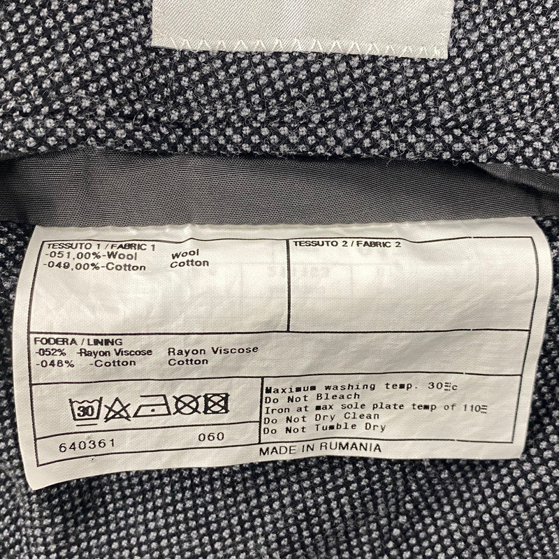 【中古品】【メンズ】 ARMANI COLLEZIONI アルマーニコレッツォーニ 2111G3 WOOL COTTON TAILORED JACKET ウール コットン テーラード ジャケット トップス 141-251128-ya-16-izu サイズ：54 カラー：グレー 万代Net店