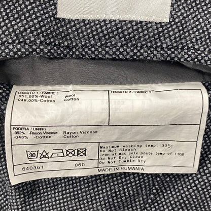 【中古品】【メンズ】 ARMANI COLLEZIONI アルマーニコレッツォーニ 2111G3 WOOL COTTON TAILORED JACKET ウール コットン テーラード ジャケット トップス 141-251128-ya-16-izu サイズ：54 カラー：グレー 万代Net店