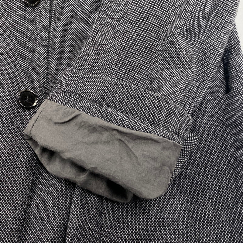 【中古品】【メンズ】 ARMANI COLLEZIONI アルマーニコレッツォーニ 2111G3 WOOL COTTON TAILORED JACKET ウール コットン テーラード ジャケット トップス 141-251128-ya-16-izu サイズ：54 カラー：グレー 万代Net店