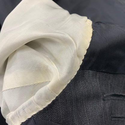 【現状渡し品】【メンズ】 YOHJI YAMAMOTO COSTUME D'HOMME ヨウジヤマモトコスチュームドオム STRIPE SET-UP HJ-J80-169 HJ-P83-169 ストライプ セットアップ 140-251122-as-47-izu サイズ：6 カラー：グレー系 万代Net店