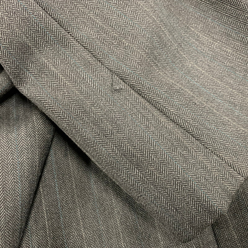 【現状渡し品】【メンズ】 YOHJI YAMAMOTO COSTUME D'HOMME ヨウジヤマモトコスチュームドオム STRIPE SET-UP HJ-J80-169 HJ-P83-169 ストライプ セットアップ 140-251122-as-47-izu サイズ：6 カラー：グレー系 万代Net店