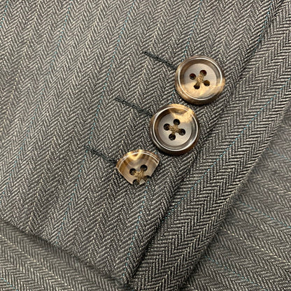 【現状渡し品】【メンズ】 YOHJI YAMAMOTO COSTUME D'HOMME ヨウジヤマモトコスチュームドオム STRIPE SET-UP HJ-J80-169 HJ-P83-169 ストライプ セットアップ 140-251122-as-47-izu サイズ：6 カラー：グレー系 万代Net店