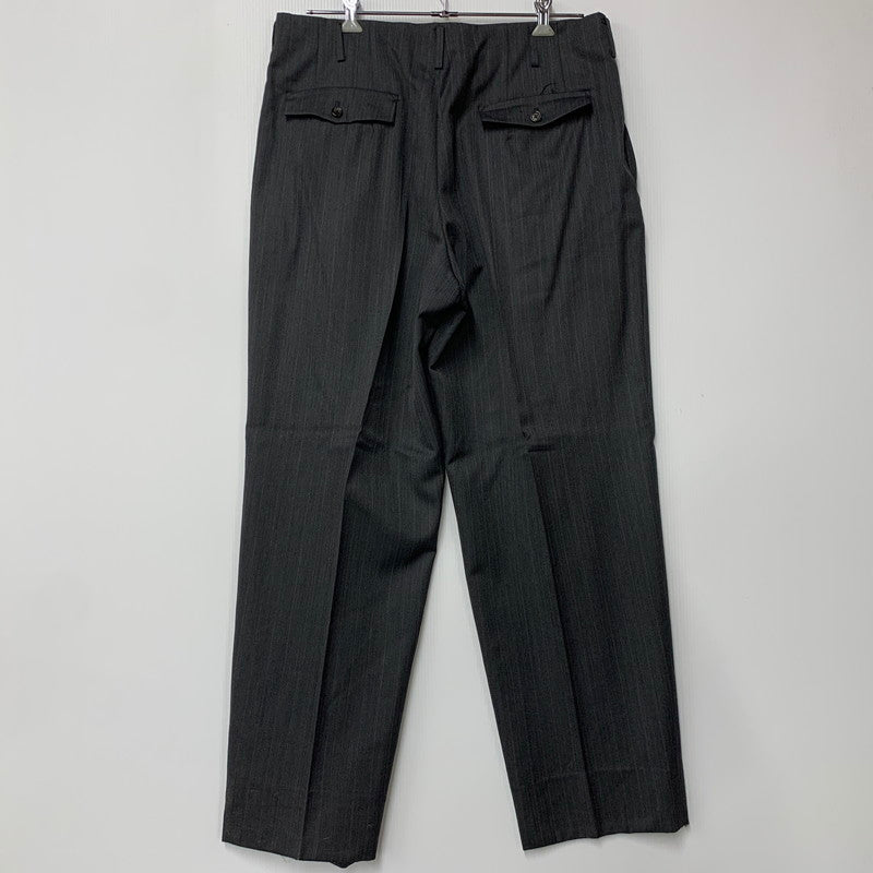 【現状渡し品】【メンズ】 YOHJI YAMAMOTO COSTUME D'HOMME ヨウジヤマモトコスチュームドオム STRIPE SET-UP HJ-J80-169 HJ-P83-169 ストライプ セットアップ 140-251122-as-47-izu サイズ：6 カラー：グレー系 万代Net店