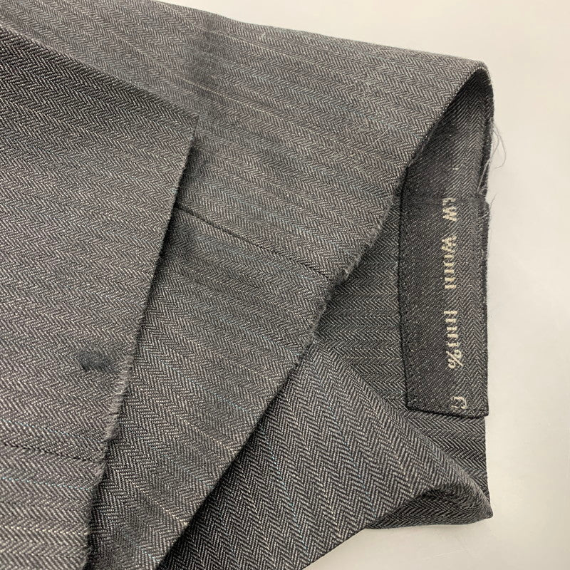 【現状渡し品】【メンズ】 YOHJI YAMAMOTO COSTUME D'HOMME ヨウジヤマモトコスチュームドオム STRIPE SET-UP HJ-J80-169 HJ-P83-169 ストライプ セットアップ 140-251122-as-47-izu サイズ：6 カラー：グレー系 万代Net店