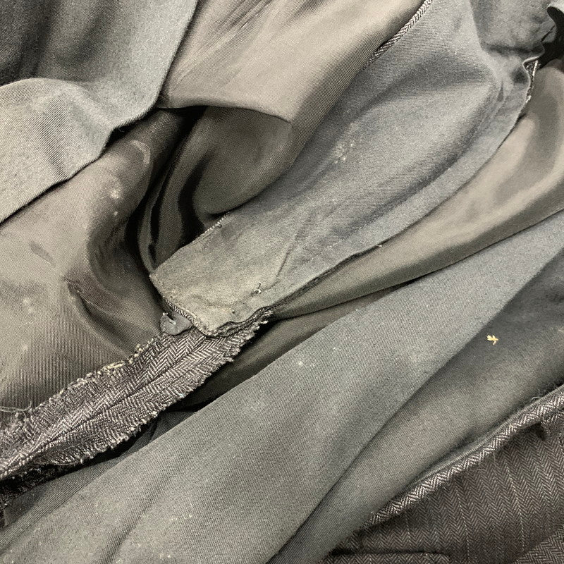 【現状渡し品】【メンズ】 YOHJI YAMAMOTO COSTUME D'HOMME ヨウジヤマモトコスチュームドオム STRIPE SET-UP HJ-J80-169 HJ-P83-169 ストライプ セットアップ 140-251122-as-47-izu サイズ：6 カラー：グレー系 万代Net店