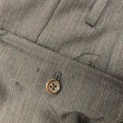 【現状渡し品】【メンズ】 YOHJI YAMAMOTO COSTUME D'HOMME ヨウジヤマモトコスチュームドオム STRIPE SET-UP HJ-J80-169 HJ-P83-169 ストライプ セットアップ 140-251122-as-47-izu サイズ：6 カラー：グレー系 万代Net店