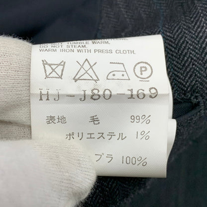 【現状渡し品】【メンズ】 YOHJI YAMAMOTO COSTUME D'HOMME ヨウジヤマモトコスチュームドオム STRIPE SET-UP HJ-J80-169 HJ-P83-169 ストライプ セットアップ 140-251122-as-47-izu サイズ：6 カラー：グレー系 万代Net店