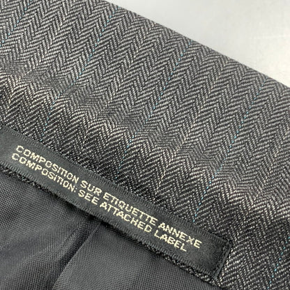 【現状渡し品】【メンズ】 YOHJI YAMAMOTO COSTUME D'HOMME ヨウジヤマモトコスチュームドオム STRIPE SET-UP HJ-J80-169 HJ-P83-169 ストライプ セットアップ 140-251122-as-47-izu サイズ：6 カラー：グレー系 万代Net店