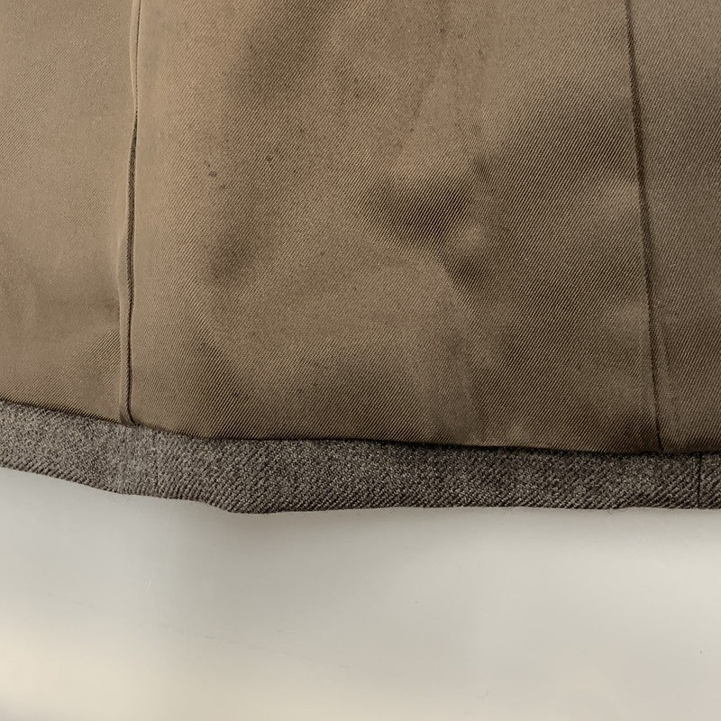 【中古品】【メンズ】 ATELIER SAB FOR MEN アトリエサブメン WOOL DOUBLE-BREASTED JACKET PANTS SET-UP ウール ダブルブレステッドジャケット パンツ セットアップ 140-251129-as-17-izu サイズ：上M/下L カラー：ブラウン 万代Net店