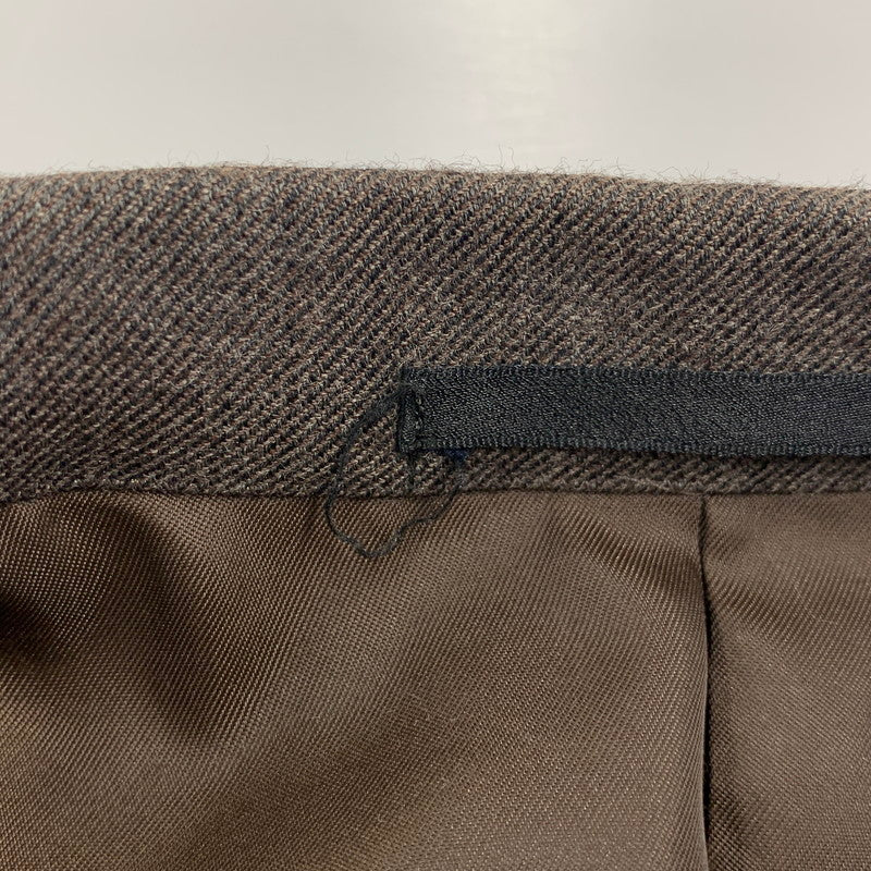 【中古品】【メンズ】 ATELIER SAB FOR MEN アトリエサブメン WOOL DOUBLE-BREASTED JACKET PANTS SET-UP ウール ダブルブレステッドジャケット パンツ セットアップ 140-251129-as-17-izu サイズ：上M/下L カラー：ブラウン 万代Net店