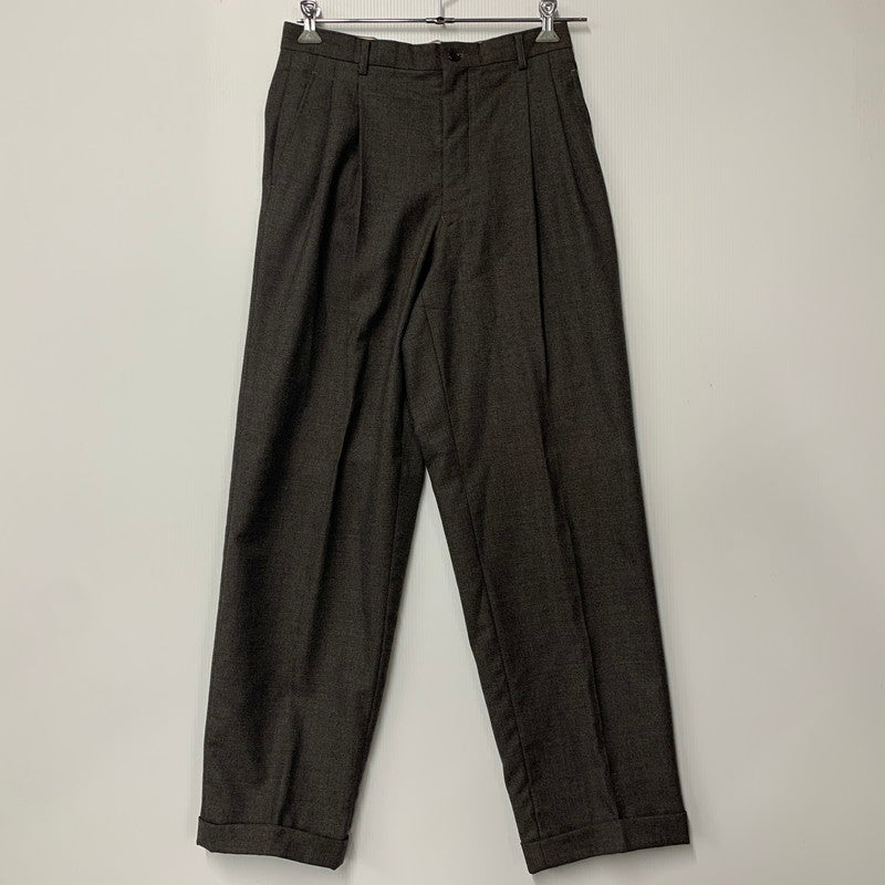 【中古品】【メンズ】 ATELIER SAB FOR MEN アトリエサブメン WOOL DOUBLE-BREASTED JACKET PANTS SET-UP ウール ダブルブレステッドジャケット パンツ セットアップ 140-251129-as-17-izu サイズ：上M/下L カラー：ブラウン 万代Net店