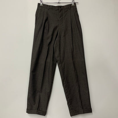 【中古品】【メンズ】 ATELIER SAB FOR MEN アトリエサブメン WOOL DOUBLE-BREASTED JACKET PANTS SET-UP ウール ダブルブレステッドジャケット パンツ セットアップ 140-251129-as-17-izu サイズ：上M/下L カラー：ブラウン 万代Net店