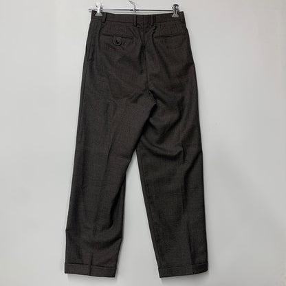 【中古品】【メンズ】 ATELIER SAB FOR MEN アトリエサブメン WOOL DOUBLE-BREASTED JACKET PANTS SET-UP ウール ダブルブレステッドジャケット パンツ セットアップ 140-251129-as-17-izu サイズ：上M/下L カラー：ブラウン 万代Net店