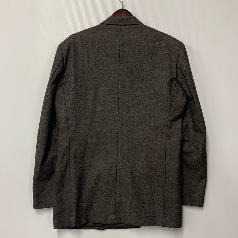 【中古品】【メンズ】 ATELIER SAB FOR MEN アトリエサブメン WOOL DOUBLE-BREASTED JACKET PANTS SET-UP ウール ダブルブレステッドジャケット パンツ セットアップ 140-251129-as-17-izu サイズ：上M/下L カラー：ブラウン 万代Net店