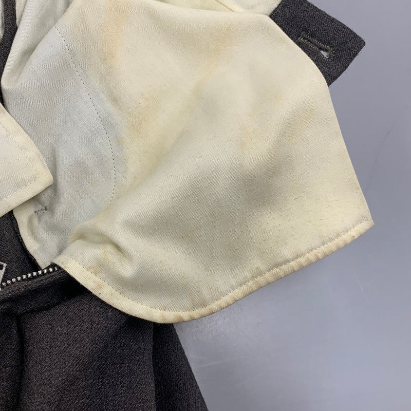 【中古品】【メンズ】 ATELIER SAB FOR MEN アトリエサブメン WOOL DOUBLE-BREASTED JACKET PANTS SET-UP ウール ダブルブレステッドジャケット パンツ セットアップ 140-251129-as-17-izu サイズ：上M/下L カラー：ブラウン 万代Net店