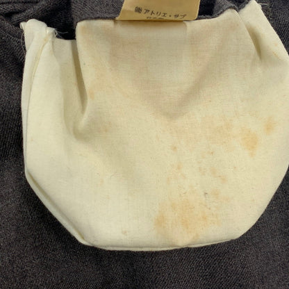 【中古品】【メンズ】 ATELIER SAB FOR MEN アトリエサブメン WOOL DOUBLE-BREASTED JACKET PANTS SET-UP ウール ダブルブレステッドジャケット パンツ セットアップ 140-251129-as-17-izu サイズ：上M/下L カラー：ブラウン 万代Net店