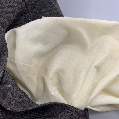 【中古品】【メンズ】 ATELIER SAB FOR MEN アトリエサブメン WOOL DOUBLE-BREASTED JACKET PANTS SET-UP ウール ダブルブレステッドジャケット パンツ セットアップ 140-251129-as-17-izu サイズ：上M/下L カラー：ブラウン 万代Net店