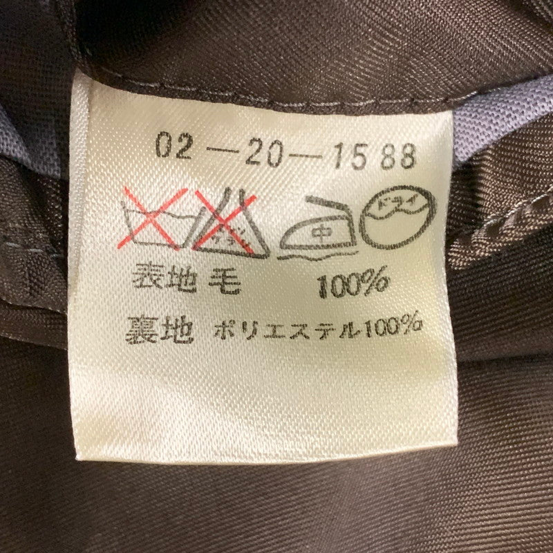 【中古品】【メンズ】 ATELIER SAB FOR MEN アトリエサブメン WOOL DOUBLE-BREASTED JACKET PANTS SET-UP ウール ダブルブレステッドジャケット パンツ セットアップ 140-251129-as-17-izu サイズ：上M/下L カラー：ブラウン 万代Net店