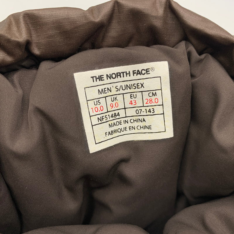 【中古美品】【メンズ】 THE NORTH FACE ザ・ノースフェイス NF51484 NUPTSE BOOTIE V SHORT ヌプシ ブーティー ブイ ショート シューズ 靴 164-251123-cs-03-izu サイズ：28cm カラー：ブラウン 万代Net店