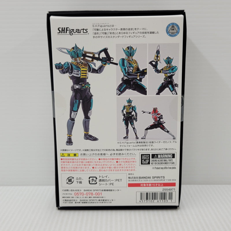 【中古美品】 S.H.F 真骨彫製法 仮面ライダーゼロノス アルタイルフォーム 042-260408-mh-04-izuh 万代Net店