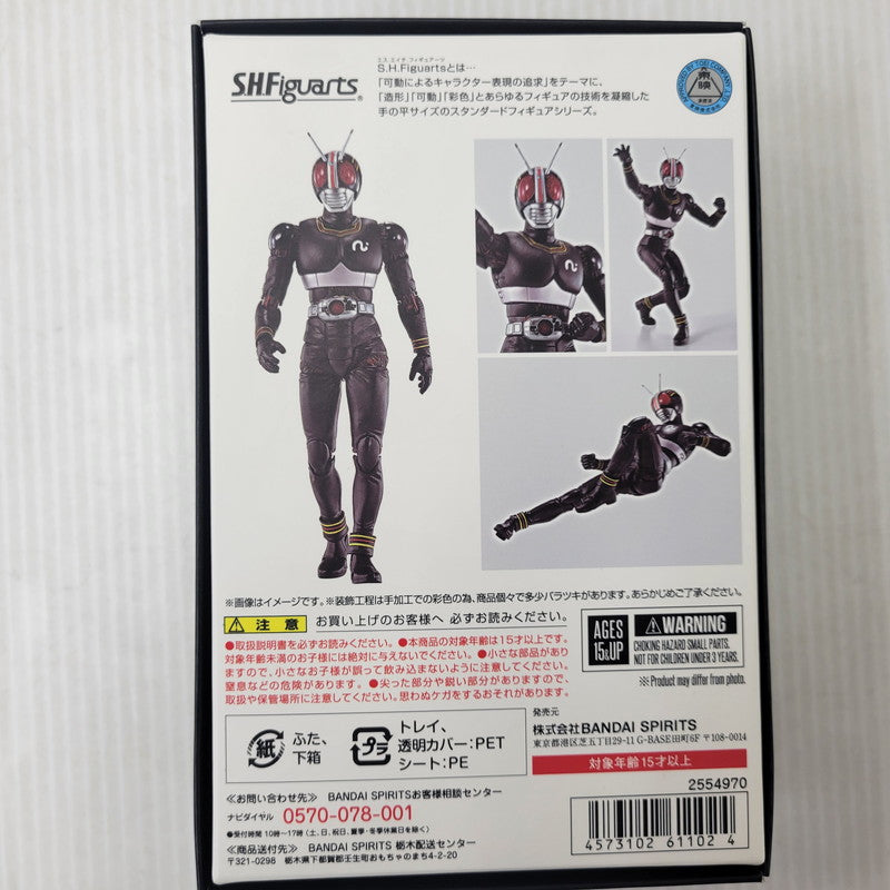【中古品】 S.H.Figuarts 真骨彫製法 仮面ライダーBLCAK 042-260726-kk-08-izuh 万代Net店