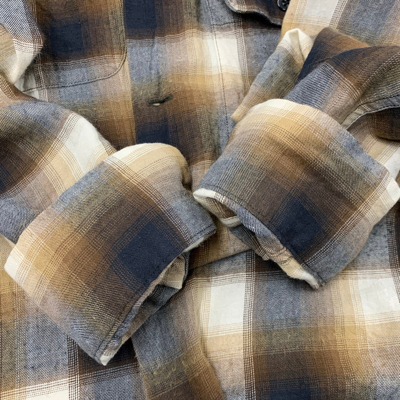 【中古品】【メンズ】 NEIGHBORHOOD ネイバーフッド BLOCKOMBRE SHIRT LS 231BENH-SHM05 ブロックオンブレ シャツ ロングスリーブ 長袖 チェック トップス 142-251124-as-14-izu サイズ：L カラー：マルチカラー 万代Net店