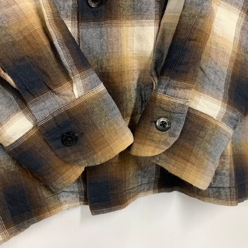 【中古品】【メンズ】 NEIGHBORHOOD ネイバーフッド BLOCKOMBRE SHIRT LS 231BENH-SHM05 ブロックオンブレ シャツ ロングスリーブ 長袖 チェック トップス 142-251124-as-14-izu サイズ：L カラー：マルチカラー 万代Net店