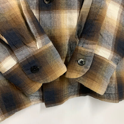 【中古品】【メンズ】 NEIGHBORHOOD ネイバーフッド BLOCKOMBRE SHIRT LS 231BENH-SHM05 ブロックオンブレ シャツ ロングスリーブ 長袖 チェック トップス 142-251124-as-14-izu サイズ：L カラー：マルチカラー 万代Net店